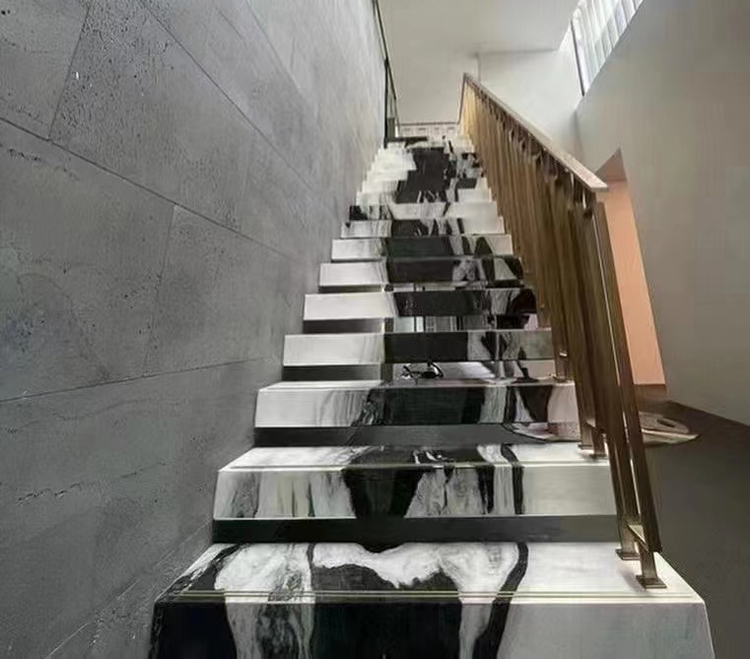 32i panda marble stairs