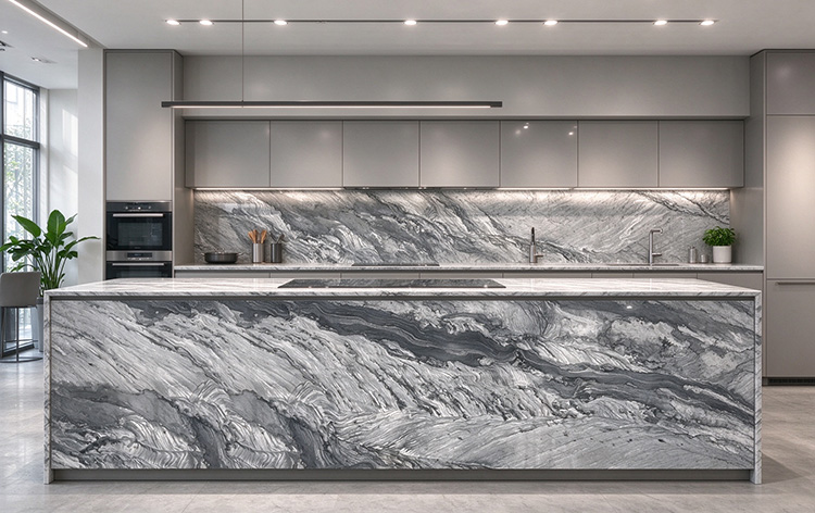 3i London grey quartzite