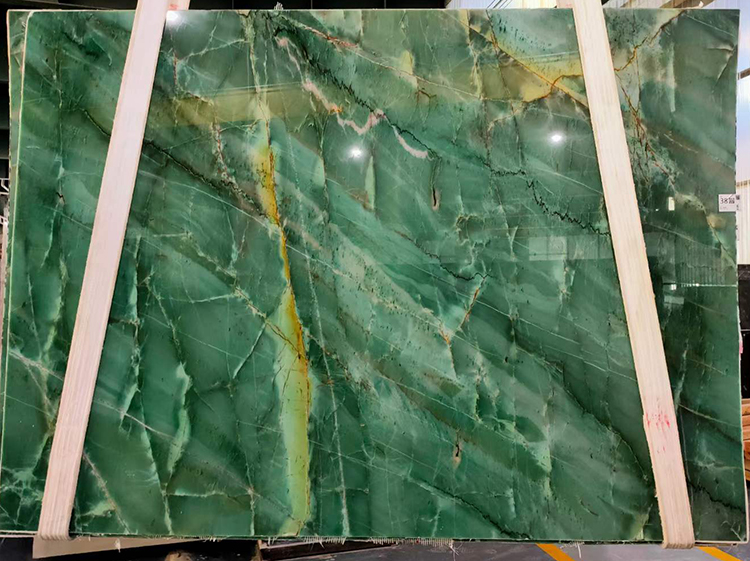 3i green quartzite slab