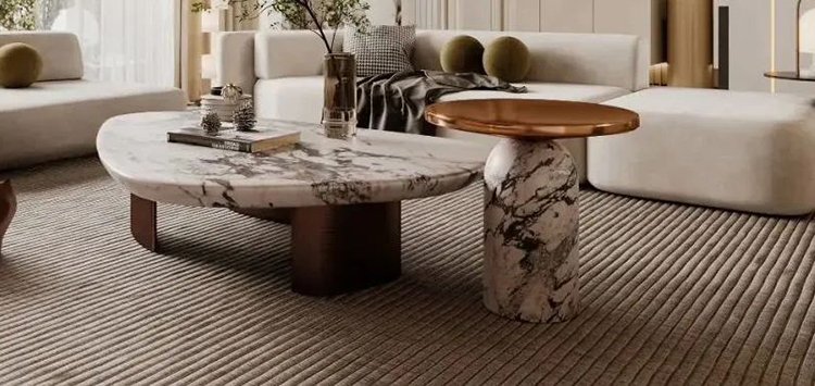 5 marble coffee table