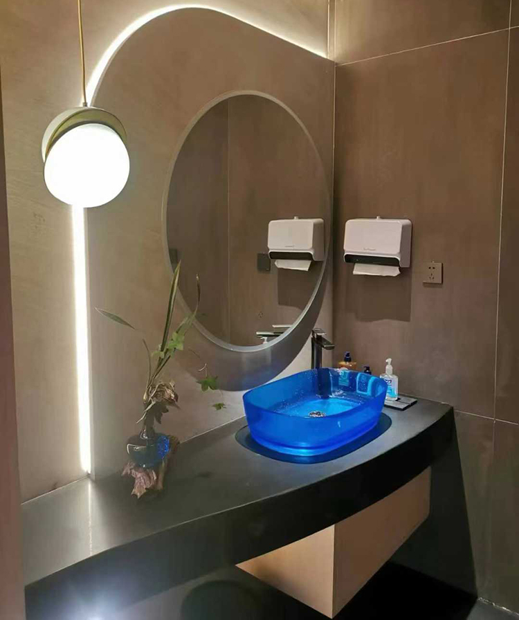 5i black quartzite vanity top