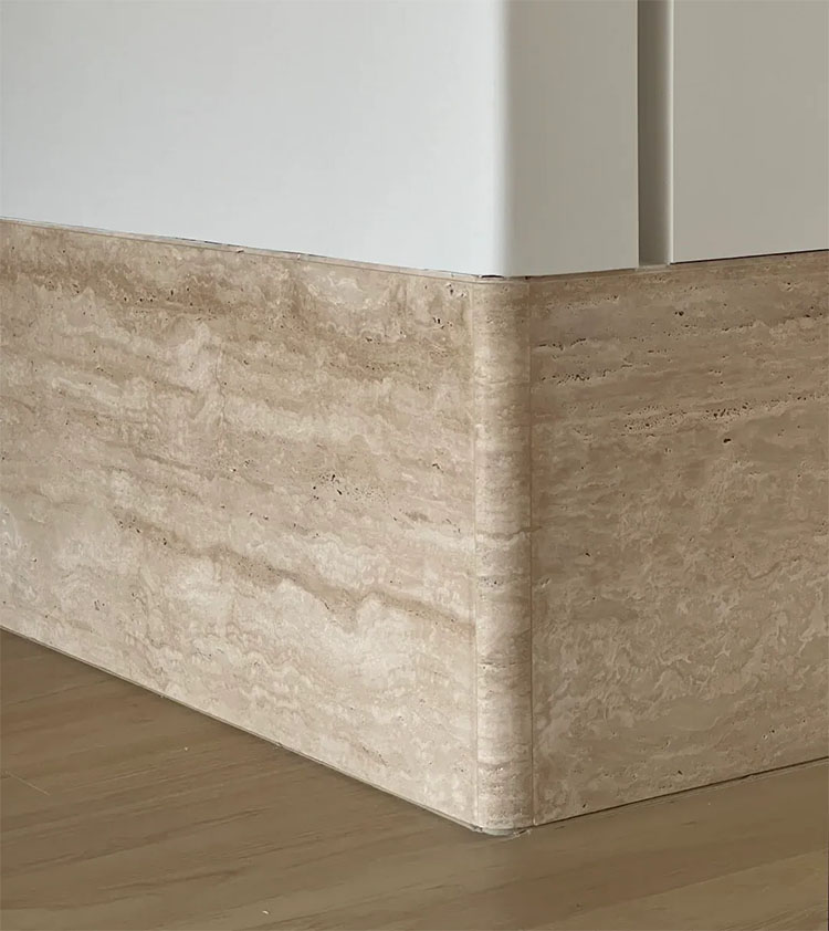 5i travertine skirting