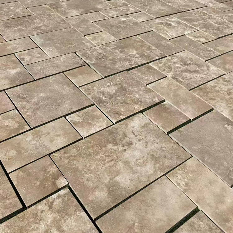 6i brown travertine tile