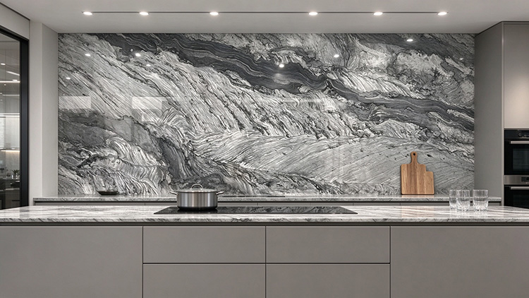 7i London grey quartzite countertop