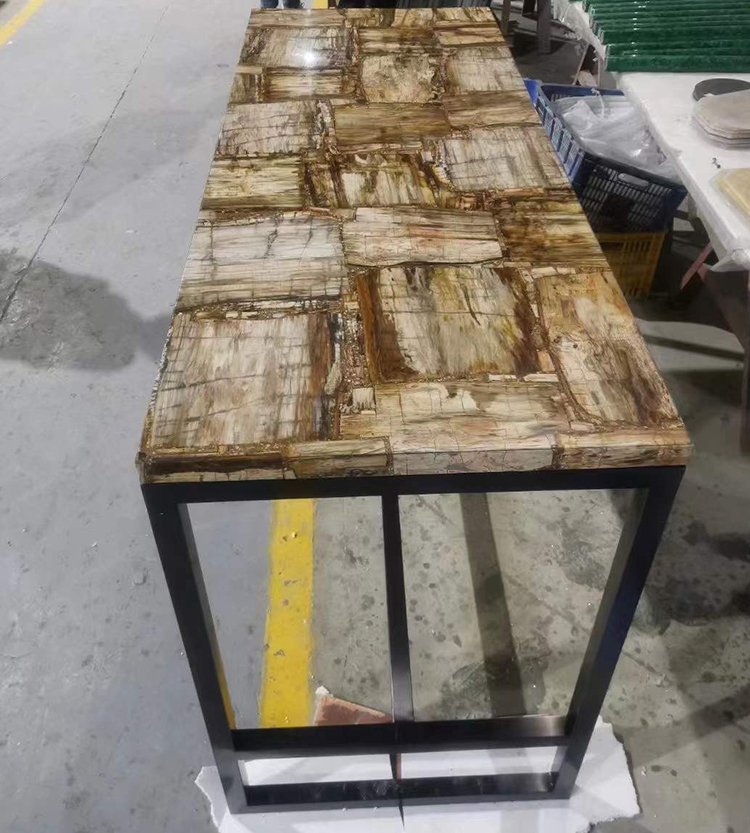 8I petrified wood slab