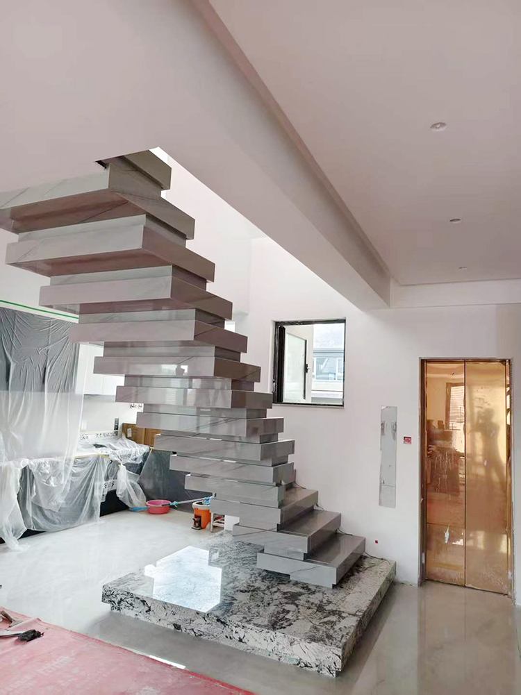 8i mont blanc quartzite stair