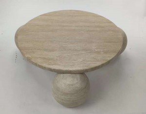 8i travertine table