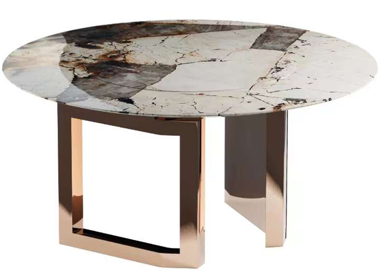 9I marble dining table