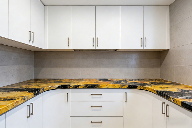 9i Jacaranda quartzite countertops
