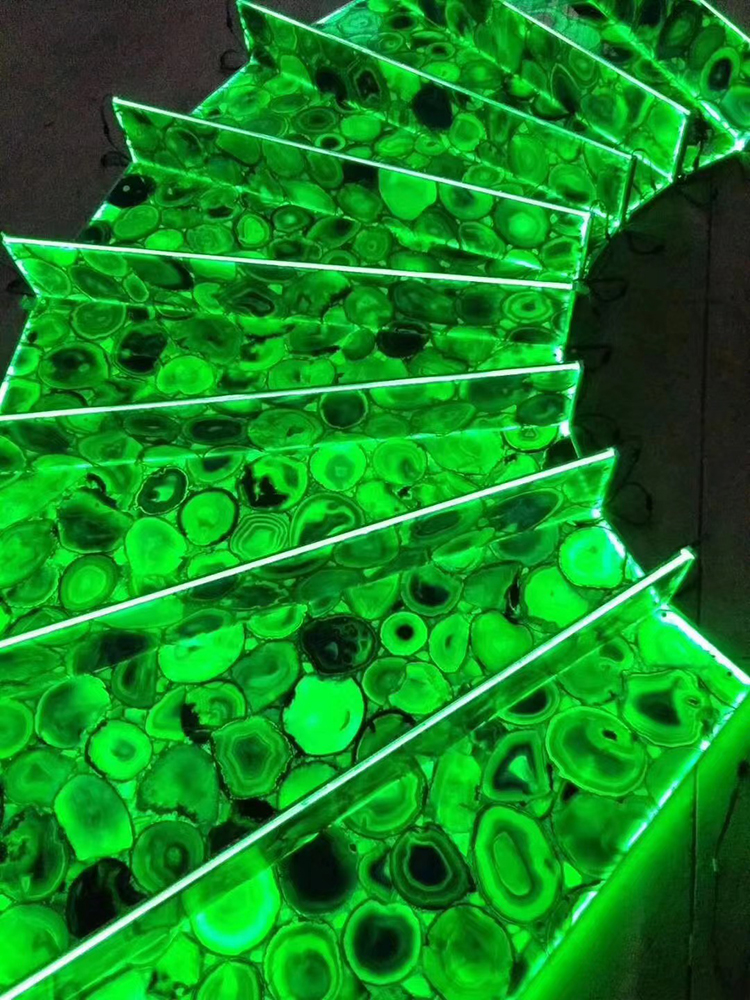 Green agate stair