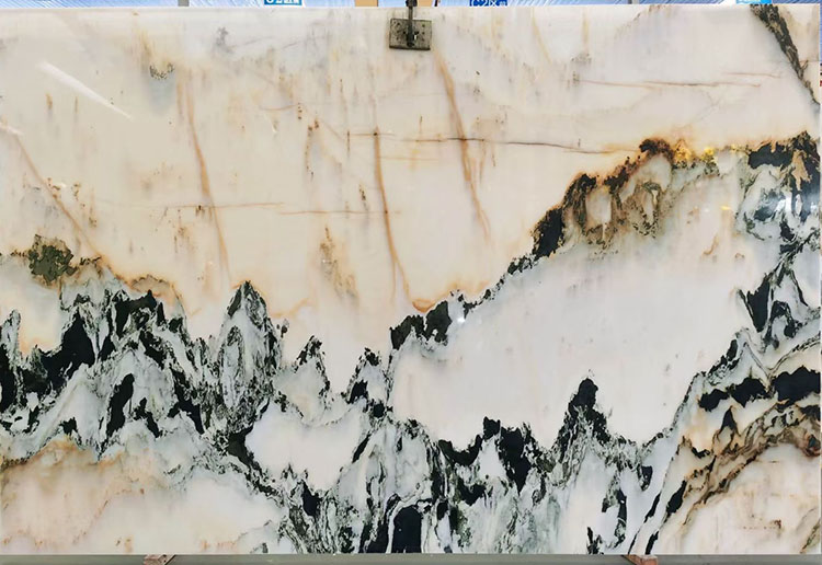 4i Landscape painting marble