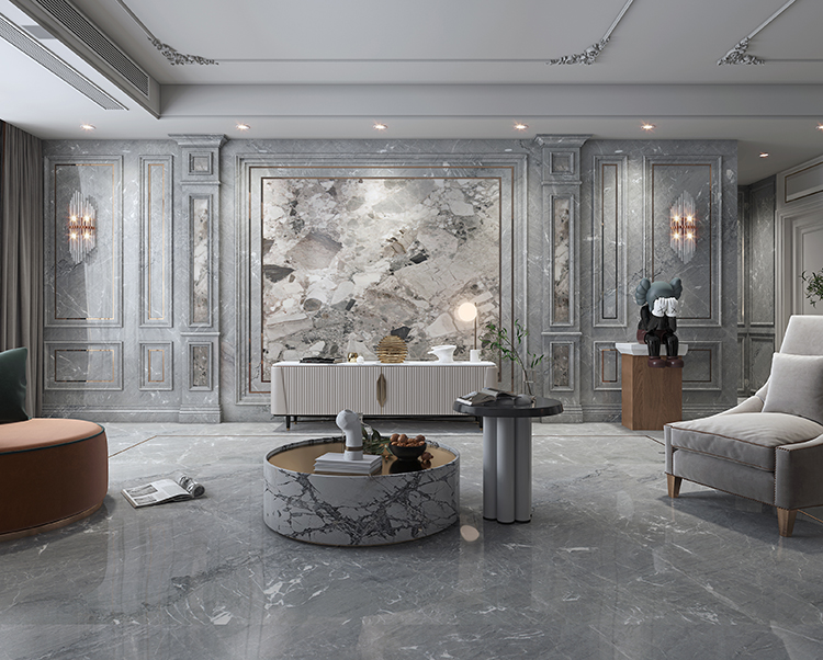 marble feature wall