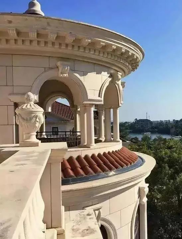 portugal beige limestone decoration 2