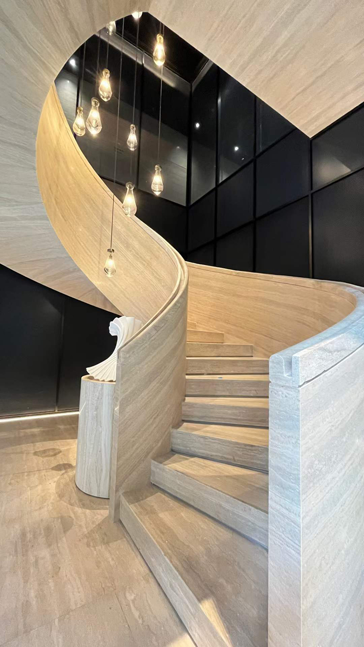 thin travertine marble